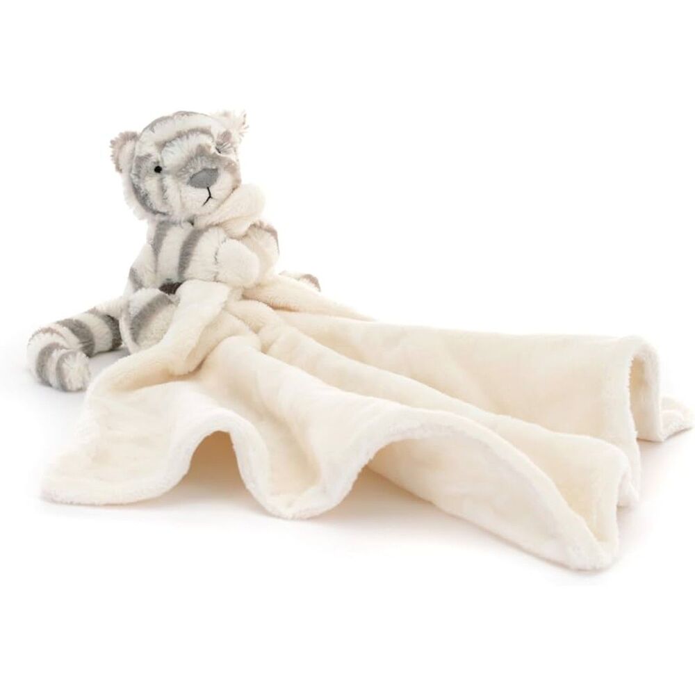 Jellycat Bashful Snow Tiger Soother Lovey Retired